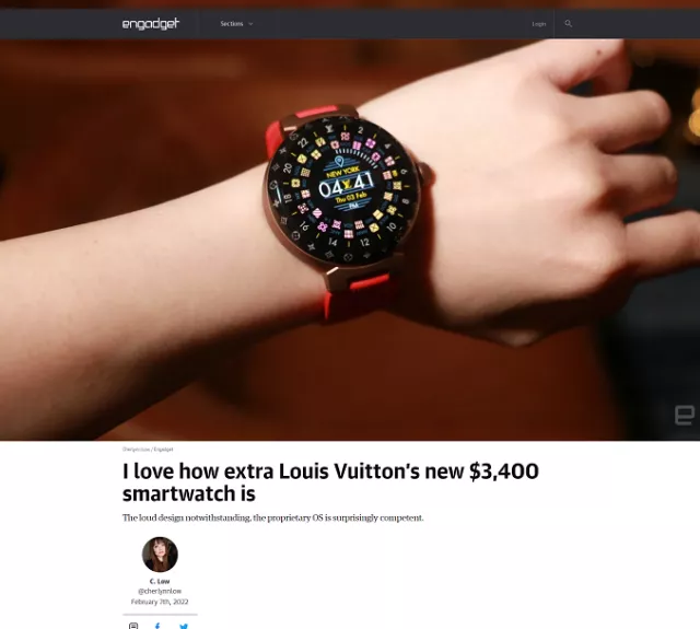 最潮的lv智能手表怎么样？lv智能手表值得购买吗？