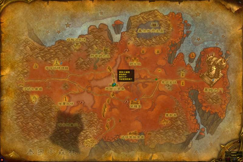 魔兽世界副本地图怎么显示？魔兽世界世界地图更新区域地图完善了所有副本入口位置标识