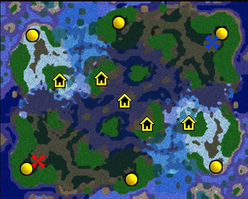 魔兽比赛地图有哪些？魔兽争霸3比赛常用地图中的关键改动一览