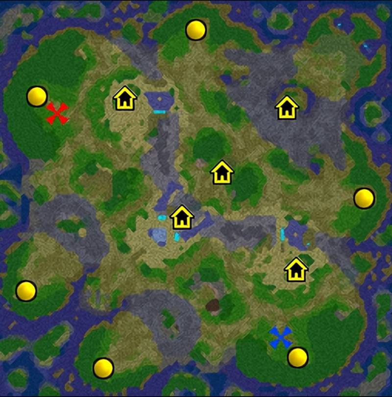 魔兽比赛地图有哪些？魔兽争霸3比赛常用地图中的关键改动一览