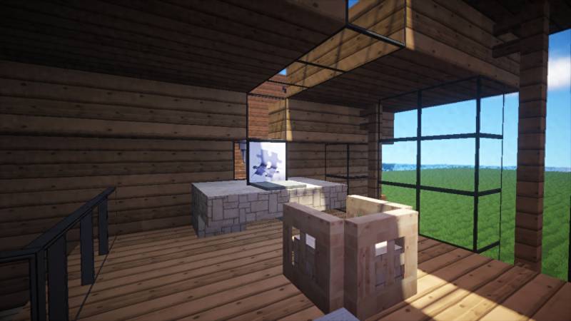 我的世界别墅图片教程（Minecraft我的世界君墨教你做20x20别墅）