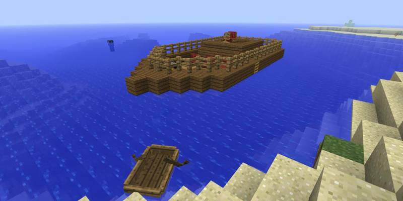 我的世界船怎么做大船？你想乘坐什么船在《我的世界》里出海扬帆？