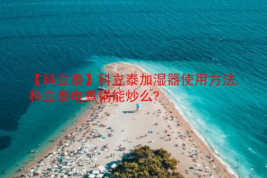 【科立泰】科立泰加湿器使用方法,科立泰电煮锅能炒么? 第1张 【科立泰】科立泰加湿器使用方法,科立泰电煮锅能炒么? 第1张
