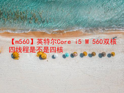 【m560】英特尔Core i5 M 560双核四线程是不是四核